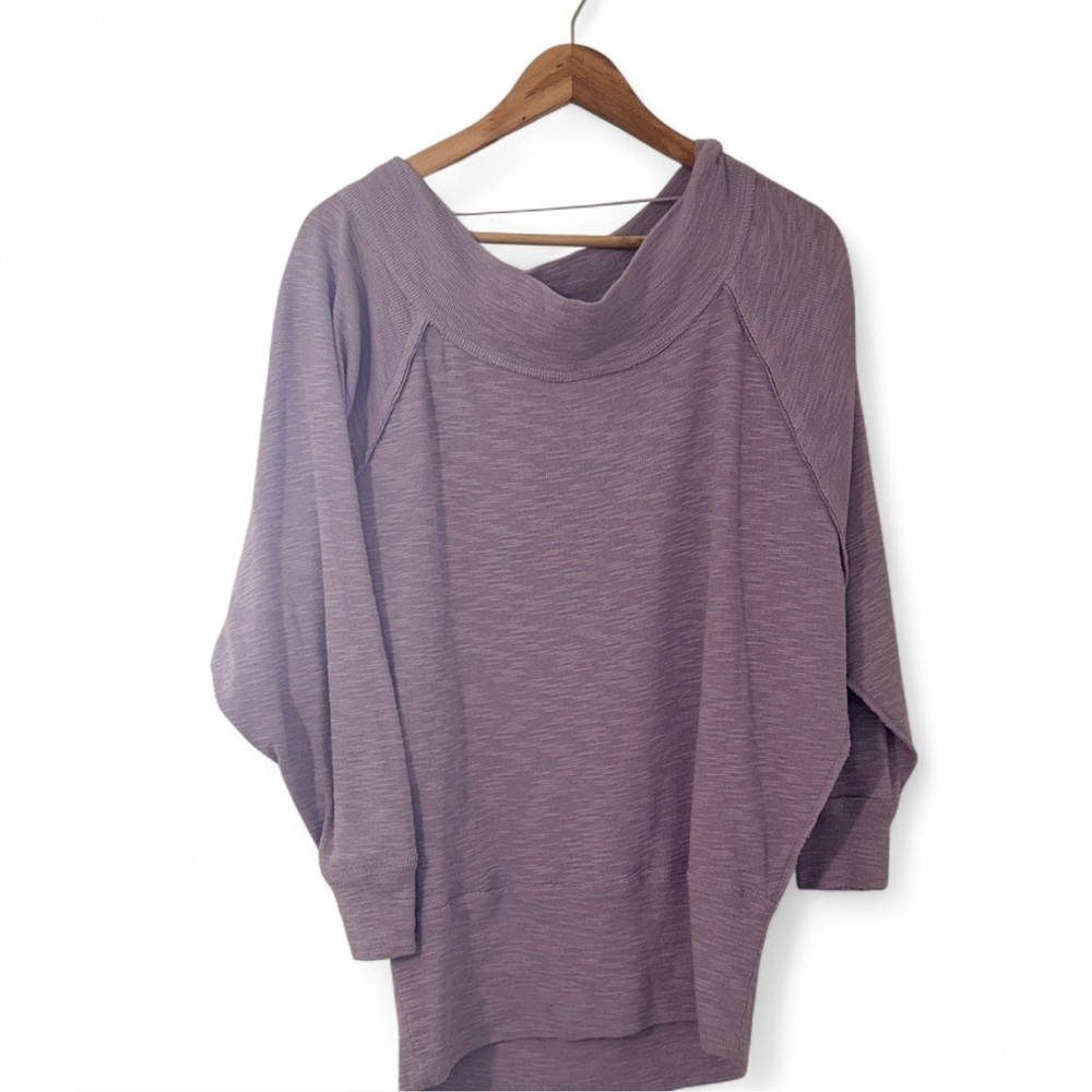 Free People Lavender Knit Sweater - Picture 3 of 4